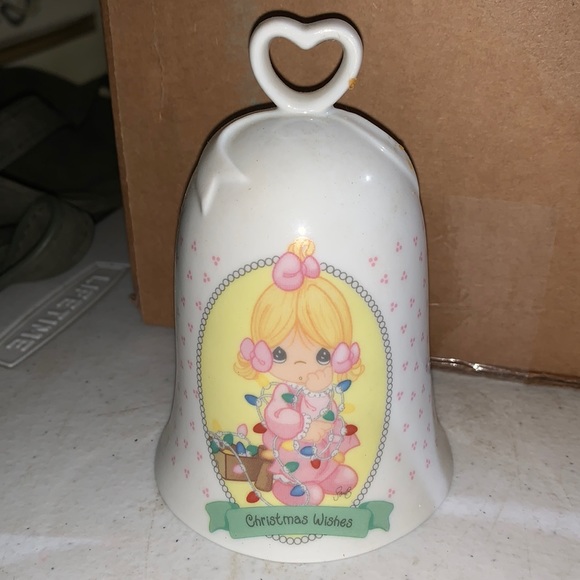 Precious Moments Christmas Wishes Bell